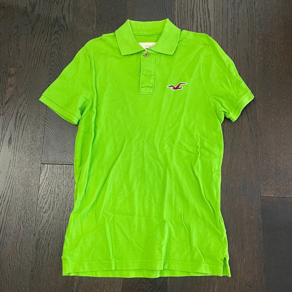 Hollister Men: Polo, Large Green
